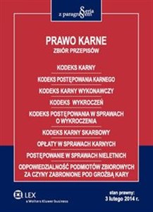 Obrazek Prawo karne Zbiór przepisów