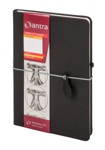 Picture of Renesans A5 Notes kropki czarny