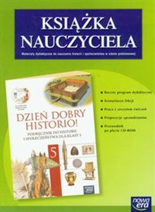 Obrazek Dzień dobry historio 5 Książka nauczyciela