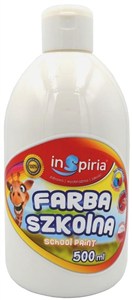 Obrazek Farba szkolna biała 500ml