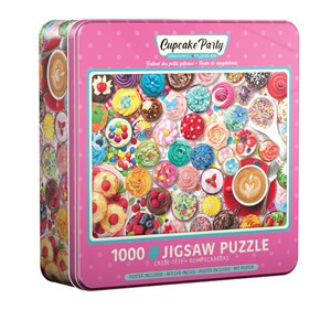 Obrazek Puzzle 1000 TIN Cupcake Party 8051-5604