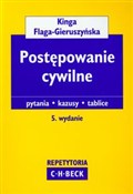 Postępowan... - Kinga Flaga-Gieruszyńska - Ksiegarnia w UK