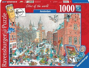 Picture of Puzzle 2D 1000 Amsterdam zimą 19786