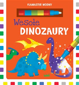 Obrazek Flamaster wodny Wesołe dinozaury