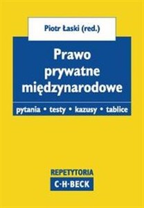 Picture of Prawo prywatne międzynarodowe. Repetytoria pytania testy kazusy tablice