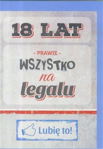 Obrazek Henry karnet B6 18-stka Lubię to