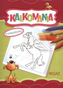 Obrazek Kalkomania z naklejkami Pegaz