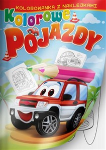 Obrazek Kolorowanka kolorowe pojazdy 210