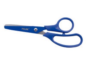 Obrazek Nożyczki Milan szkolne z plastikowymi uchwytami