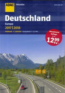 Obrazek ReiseAtlas ADAC. Deutschland, Europa 2017/2018