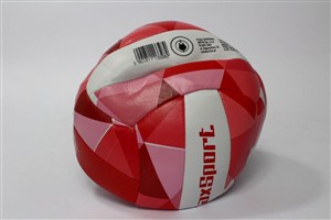 Obrazek Piłka siatkowa Max Sport czerwono-różowo-biała