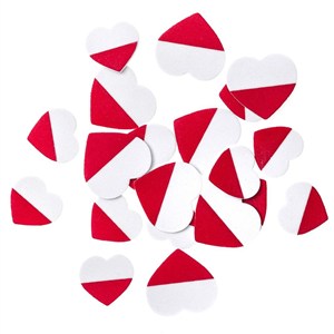 Picture of Naklejki z pianki serca 20szt