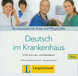 Obrazek Deutsch im Krankenhaus Neu 2CD Berufssprache fur Arzte unf Pflegekrafte
