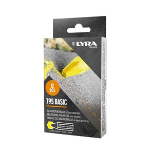 Obrazek Kredka lubryka woskowa Economy 795 żółta (12szt)