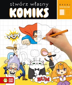 Obrazek Rysuj symetrycznie Stwórz własny komiks