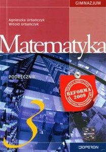 Obrazek Matematyka 3 podręcznik Gimnazjum