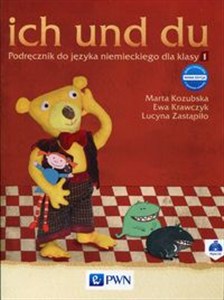 Obrazek ich und du 1 Nowa edycja Podręcznik z płytą CD Szkoła podstawowa