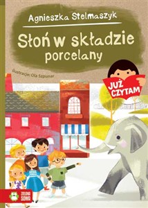 Obrazek Słoń w składzie porcelany Już czytam!