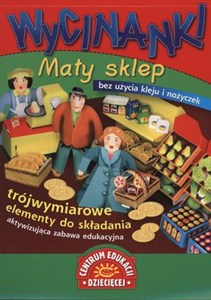 Obrazek Wycinanki Mały sklep aktywizująca zabawa edukacyjna