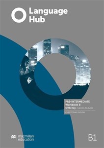 Obrazek Language Hub Split ed. Pre-Inter. B1 WB B + key