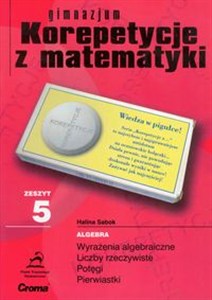 Obrazek Zeszyt 5 gimnazjum Korepetycje z matematyki