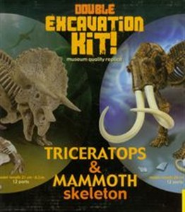 Picture of Wykopaliska 2-pack Triceratops i Mamut