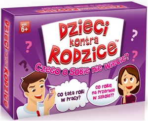 Obrazek Dzieci kontra Rodzice Czego o sobie nie wiecie?