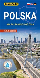 Obrazek Polska mapa samochodowa 1:650 000