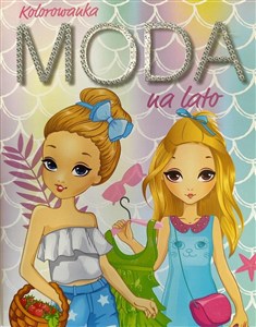 Obrazek Kolorowanka Moda na lato