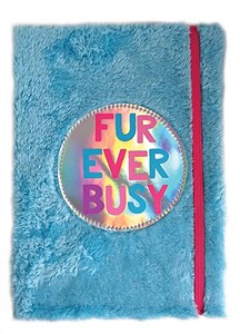 Picture of Notatnik pluszowy turkusowy