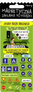 Picture of Zakładka magnetyczna edukacyjna Znaki drogowe