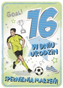 Picture of Karnet Urodziny 16 GM-757