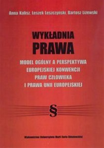Obrazek Wykładnia prawa Model ogólny a perspektywa Europejskiej Konwencji Praw Człowieka i prawa Unii Europejskiej