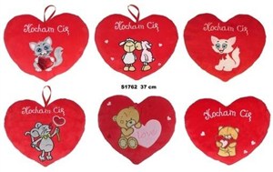 Picture of Poduszka Serce 37cm MIX