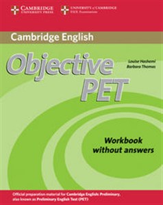 Picture of Objective PET Workbook without answers