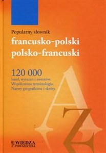 Obrazek Popularny słownik francusko-polski polsko-francuski