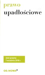 Obrazek Prawo upadłościowe broszura