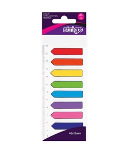 Picture of Zakładki indeksujące strzałka 45x12mm STRIGO