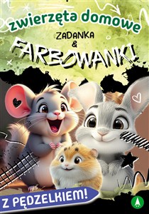 Obrazek Zwierzęta domowe Zadanka & farbowanki