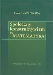 Obrazek Społeczny konstruktywizm a matematyka