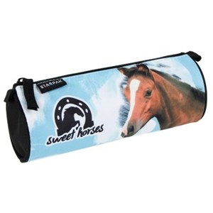 Obrazek Piórnik tuba STK-16 Horses