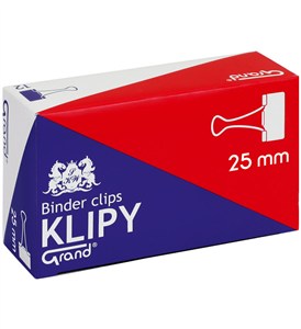 Obrazek Klipy biurowe Grand 25 mm
