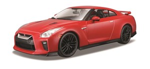 Obrazek BBURAGO MODEL NISSAN GT-R 2017 RED 1:24