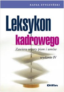 Obrazek Leksykon kadrowego Zawiera wzory pism i umów