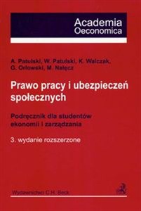 Obrazek Prawo pracy i ubezpieczeń społecznych Podręcznik dla studentów ekonomii i zarządzania