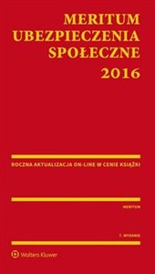 Picture of Meritum Ubezpieczenia społeczne 2016