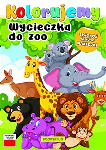Obrazek Wycieczka do zoo. Kolorujemy