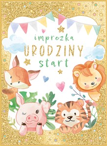 Obrazek Karnet B6 Urodzinowe zwierzaki