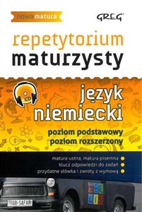Obrazek Repetytorium maturzysty Język niemiecki Poziom podstawowy i rozszerzony Szkoła ponadgimnazjalna