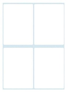 Picture of Etykiety A białe 55/40 24